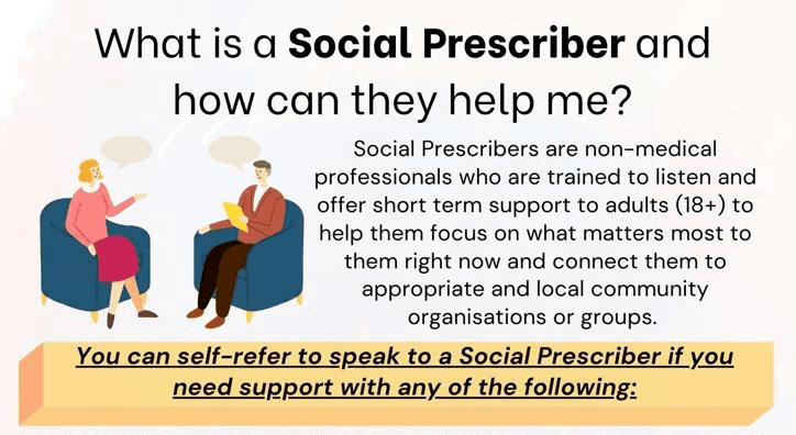 Barnet Social Prescribing Self Referral